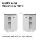 Ver imagem 4 de Balcão de Cozinha 50cm 1 Porta Branco Agata Madesa