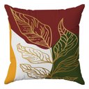 Ver imagem 3 de Kit Capas Almofadas Decorativas Folhas 02 45x45 - Id Decor