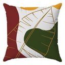 Ver imagem 2 de Kit Capas Almofadas Decorativas Folhas 02 45x45 - Id Decor