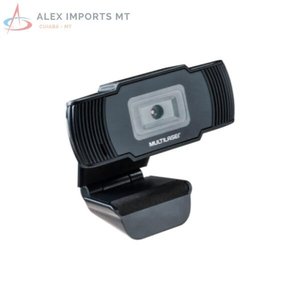 Webcam Multilaser HD 720P Office Preto Barato