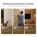 Ver imagem 5 de Kit 20 Painel Ripado Slim 20x3m Decorativo