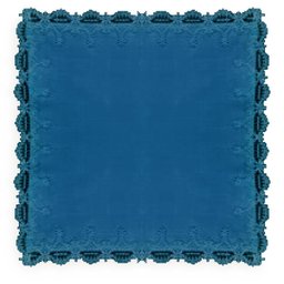 Guardanapo Avulso Quadrado 45x45cm 1103 - Rafimex Azul - 2