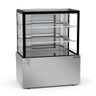 Vitrine Refrigerada 1,00 Metro 2 Prateleiras Titanium Premium Inox Vtprr1000 2p 220v - Refrimate - 1