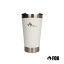 Ver imagem 2 de Copo Térmico Fox Stainless Quente e Frio com Tampa 473ml Branco