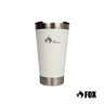 Copo Térmico Fox Stainless Quente e Frio com Tampa 473ml Branco - 2