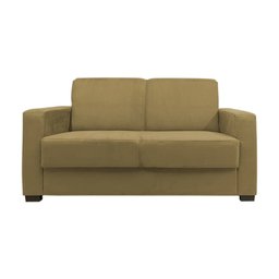 Sofá Namoradeira Pequeno 2 Lugares Imperial Suede:cappuccino - 1