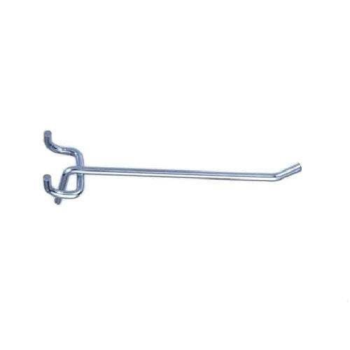 Suporte Gancho para Painel Perfurado Eucatex 20cm- Kit com 50 Pcs - 2