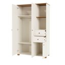 Ver imagem 5 de Quarto Completo Berço Evolutivo Cômoda e Guarda Roupa Ananda Casatema MadeiraOriginals Bege/Off White/Mel