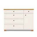 Ver imagem 6 de Quarto Completo Berço Evolutivo Cômoda e Guarda Roupa Ananda Casatema Madeiraoriginals