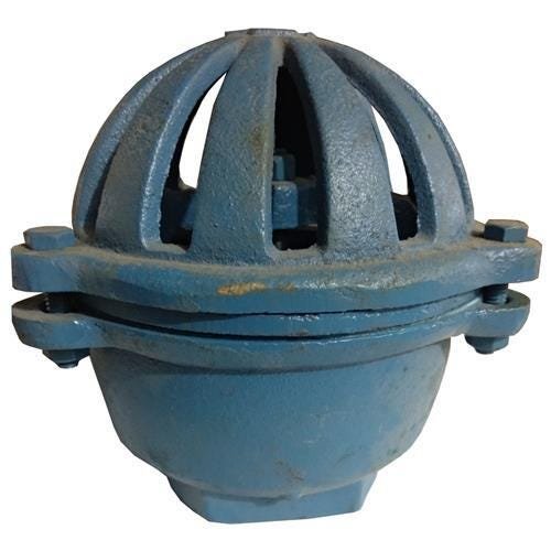 Válvula De Pé (cebola) Ferro Fundido Azul 1.1/4" - 2