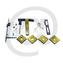 Ver imagem 6 de Fechadura Interna Para Porta Madeira Ferro Antique Stam