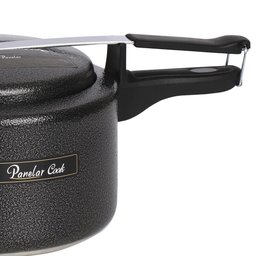 Panela de Pressão 2 Válv. Seg. 5L Preto Craquea Panelar Cook - 2