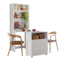 Ver imagem 1 de Bancada Armário Cantinho do Café Dueto - Branco/branco