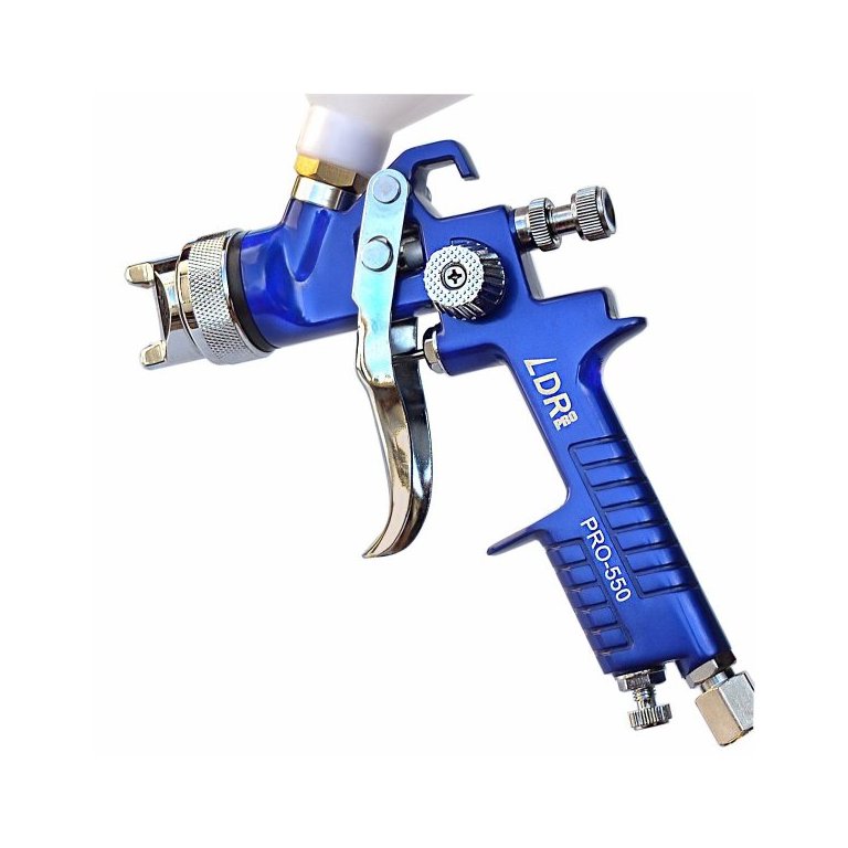 Pistola De Pintura Automotiva 1,7mm 600 Ml Hvlp Pro 550 Ldr2