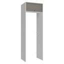 Ver imagem 1 de Porta-geladeira 73 Cm 1 Porta Basculante Branco/cinza Vik Madesa