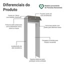 Ver imagem 3 de Porta-geladeira 73 Cm 1 Porta Basculante Branco/cinza Vik Madesa