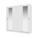 Ver imagem 6 de Guarda-roupa Casal 3 Portas Doha Duo Carraro Ripado
