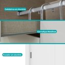 Ver imagem 4 de Guarda-roupa Casal 3 Portas Doha Duo Carraro Ripado