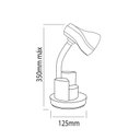Ver imagem 2 de Luminária de Mesa Startec Spiralle com Porta Lápis E27 Bivolt Vermelha
