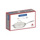Ver imagem 2 de Panela Wok Grano 32 Cm 5,2 L em Aço Inox com Corpo Triplo e Revestimento Interno Antiaderente Tramon