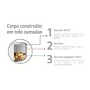 Ver imagem 4 de Panela Wok Grano 32 Cm 5,2 L em Aço Inox com Corpo Triplo e Revestimento Interno Antiaderente Tramon