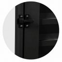 Ver imagem 3 de Abrigo Alçapão de Alumínio Preto 80x80