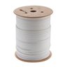 Bobina de Cabo Coaxial 4mm Bipolar com Alimentação Branco 300m Condutti - 1