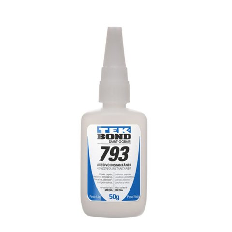 Cola Adesivo Multiuso Tekbond 793 Gel Instantâneo 50g