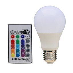 Lâmpada Led Rgb 5w Colorida com Controle Remoto - 5