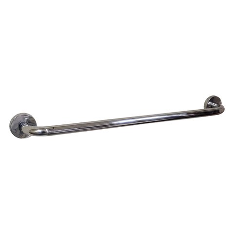 Alça de Apoio Banheiro Inox Barra 50cm Idoso Deficiente Cadeirante Acessibilidade Resistente Box Seg