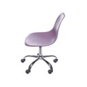 Ver imagem 3 de Cadeira Charles Eames Dkr Pp Base Rodizio:roxa