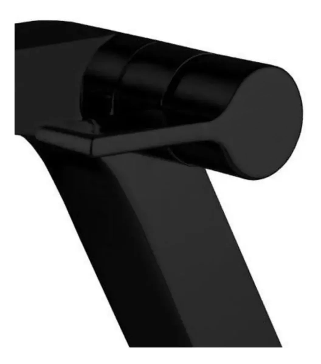 Torneira Luxo para Banheiro Requinte 1/4 de Volta Preto Fosco Concept Metais 91017 - 4