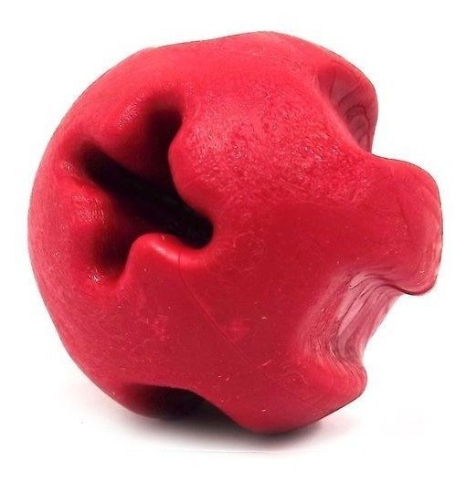 Brinquedo Furacão Pet Bola Maciça Adestramento Diversão Vermelho - 75 Mm
