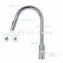 Ver imagem 3 de Torneira para cozinha gourmet Misturador Monocomando Iriri Pingoo.casa - Cromado