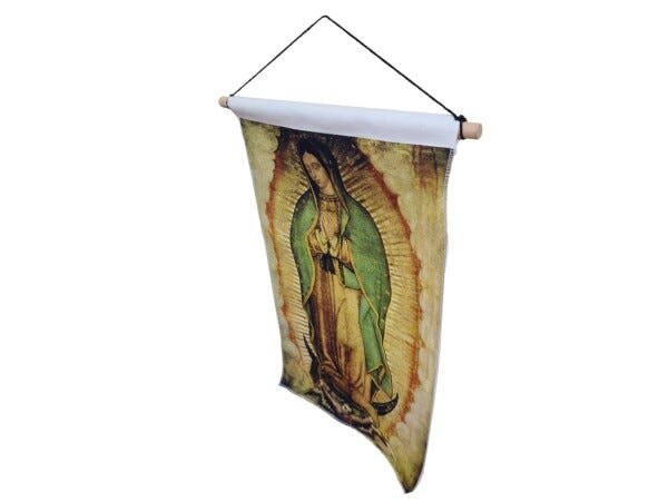 Arte Sacra Nossa Senhora de Guadalupe Impressa em Tecido - 3