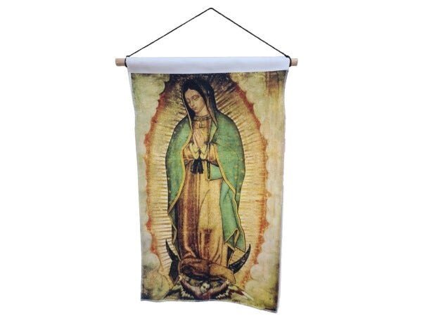 Arte Sacra Nossa Senhora de Guadalupe Impressa em Tecido - 1