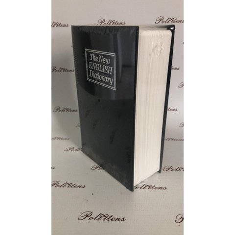 Cofre Camuflado Forma de Livro Dicionário com Chave
