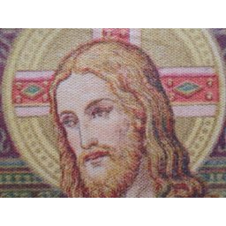 Arte Sacra Decorativa Santa Ceia Impressão Digital em Tecido - 4