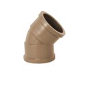 Ver imagem 1 de Kit 50 Joelho Água 45º Marrom 25 mm - Krona