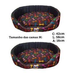 Camas de cachorro médio kit c 2 caminha para cachorros pet M - 2