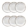 Conjunto de 6 Pratos Fundos 22,5cm Ryo Maresia - 2