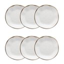 Ver imagem 2 de Conjunto de 6 Pratos Fundos 22,5cm Ryo Maresia