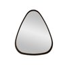 Espelho Gota Pear Decorativo Triangular 60x50:TABACO - 1