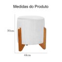 Ver imagem 6 de Kit Poltrona Balanço Melinda e Puff Jade Suede