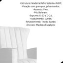 Ver imagem 2 de Kit Poltrona Balanço Melinda e Puff Jade Suede