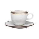 Ver imagem 1 de Conjunto de 6 Xícaras Grandes 220ml Com pires Ryo Maresia