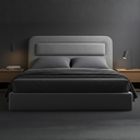 Ver imagem 6 de Cabeceira P/ Cama Casal Moderna Estofada Suede 150cm