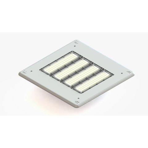 Luminária Posto de Combustível 400w Led Osram 36000l Combate