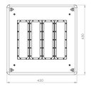 Ver imagem 3 de Luminária Posto de Combustível 400w Led Osram 36000l Combate