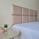 Ver imagem 1 de Cabeceira Estofada Modulada Queen Facto york Rose 160x0,60 cm